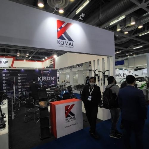 Komal Engineering Works stall at EV India